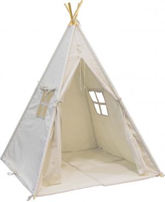 SUNNY Tente tipi alba blanc cr&egrave;me pour enfant