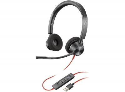 HP  Blackwire 3325-m Usb-a Bw3325-m Voip Headphones Argent&eacute;