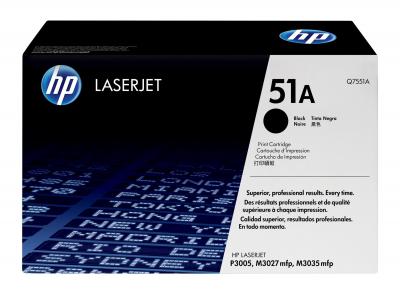 HP  51A toner LaserJet noir authentique