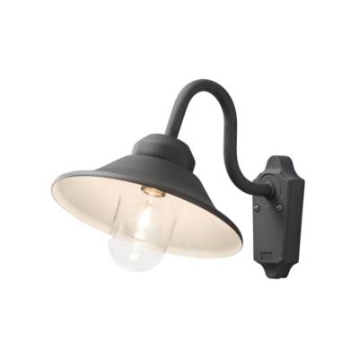 KONSTSMIDE Applique d&acute;ext&eacute;rieur Vega, largeur 29,5&nbsp;cm, noire
