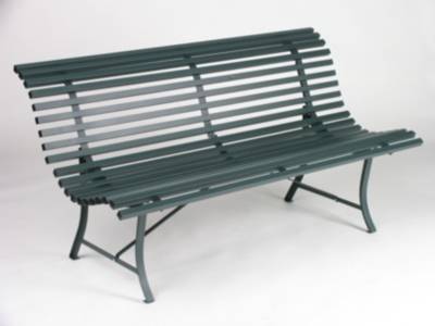 FERMOB  Banc LOUISIANE - 02 vert c&egrave;dre - 150 x 80 x 72 cm