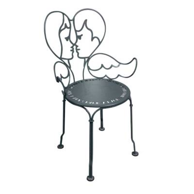 FERMOB Chaise ANGE, coloris au choix Gris Orage