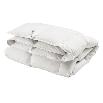 CAMIF Couette temp&eacute;r&eacute;e en duvet et percale bio Cam&eacute;lia -240 x 260 cm-
