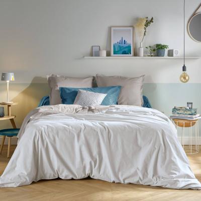 CAMIF Drap coton bio Fil & Sens  270 x 300 cm Blanc