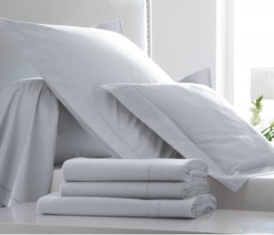 BLANC DES VOSGES Housse de couette percale easy  140 x 200 cm platine