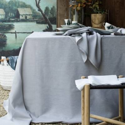 ALEXANDRE TURPAULT Serviette De Table Unie En Lin, Florence, Made In France - 50 X 50 Cm