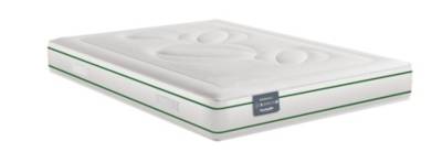 DUNLOPILLO Matelas Latex 100% Naturel H&eacute;v&eacute;ane  - Lin Bio 90 x 200 cm