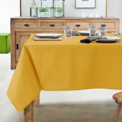 A DEMAIN Nappe antitaches COUCKE, rectangulaire 150 x 190 cm Curry
