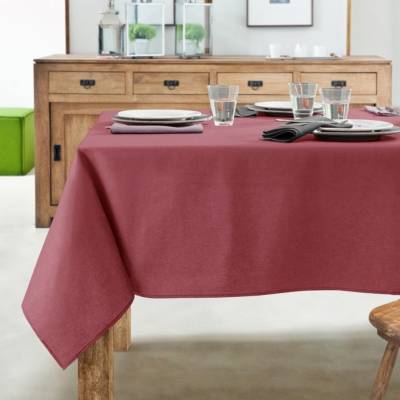 COUCKE Nappe antitaches , rectangulaire 160 x 240 cm Griotte
