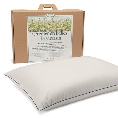 MILLE OREILLERS Oreiller en balles de Sarrasin Biologique - 50 x 70 cm
