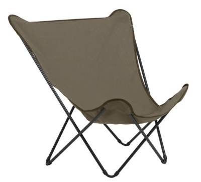 LAFUMA MOBILIER Fauteuil de jardin en acier Pop up xl gr&egrave;s 