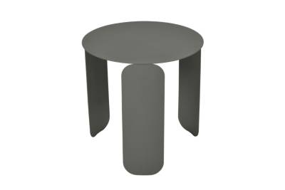 FERMOB Table Basse Ronde &Oslash;45 cm Bebop en Acier et Aluminium  Romarin