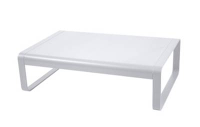 FERMOB  Table basse BELLEVIE - 01 blanc coton
