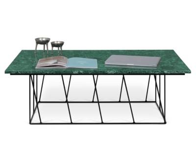 Table basse Helix marbre (vert)/noir - Tema Home