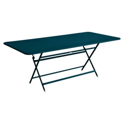 FERMOB  Table pliante CARACT&Egrave;RE - 21 bleu acapulco - 190 x 90 cm