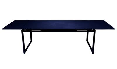 Table FERMOB Biarritz, 8/12 personnes Bleu Abysse