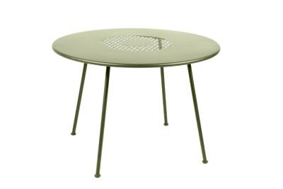 FERMOB Table Lorette Diam&egrave;tre 110 cm  Tilleul