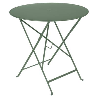 FERMOB  Table pliante BISTRO ronde - 82 cactus mat - &Oslash; 77 cm