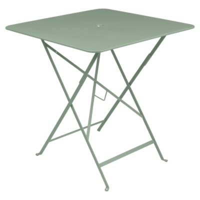 FERMOB  Table pliante BISTRO carr&eacute;e - 82 cactus mat - 71 x 71 cm