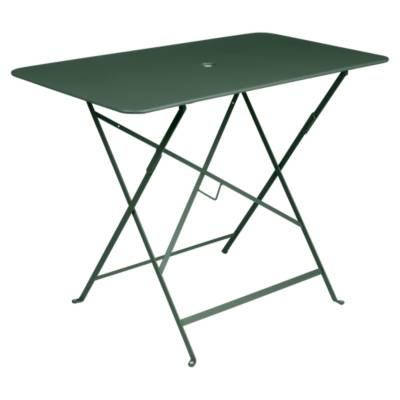 FERMOB  Table BISTRO rectangulaire - 02 vert c&egrave;dre - 97 x 57 cm