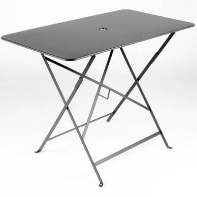 FERMOB  Table BISTRO rectangulaire - 26 gris orage - 97 x 57 cm