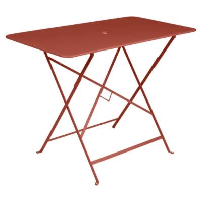 FERMOB  Table BISTRO rectangulaire - 20 ocre rouge - 97 x 57 cm