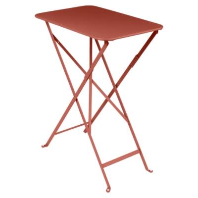 FERMOB  Table BISTRO rectangulaire - 20 ocre rouge - 37 x 57 cm