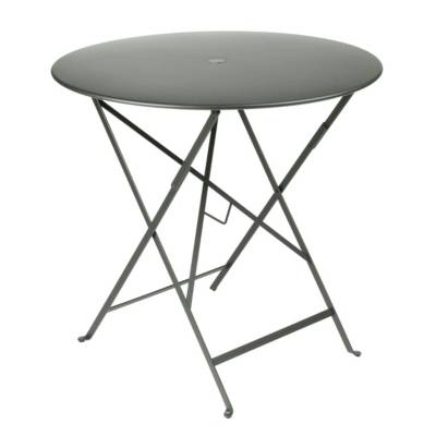 FERMOB  Table pliante BISTRO ronde - 48 romarin mat - &Oslash; 77 cm