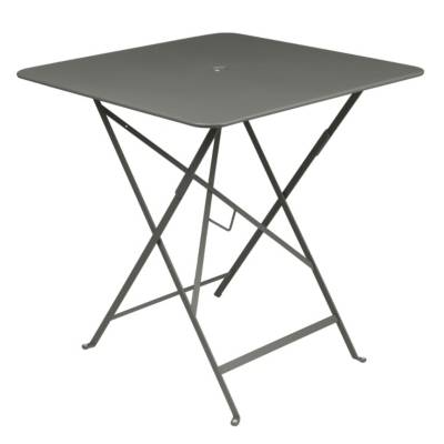 FERMOB  Table pliante BISTRO carr&eacute;e - 48 romarin mat - 71 x 71 cm