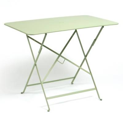 FERMOB  Table BISTRO rectangulaire - 97 x 57 cm - 65 vert tilleul