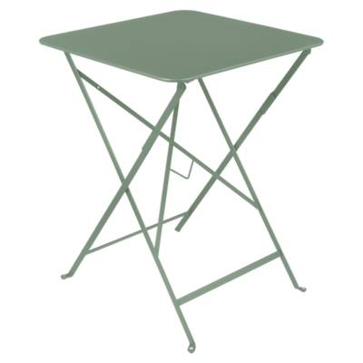 FERMOB  Table pliante BISTRO carr&eacute;e - 82 cactus mat - 57 x 57 cm