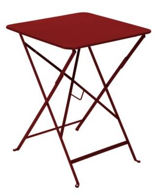 FERMOB  Table pliante BISTRO carr&eacute;e - 43 chili mat - 57 x 57 cm