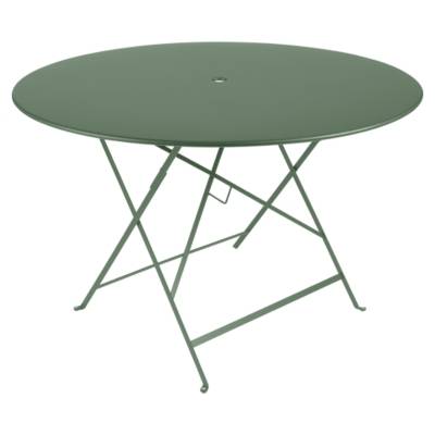 FERMOB  Table pliante BISTRO ronde - 82 cactus mat - &Oslash; 117 cm
