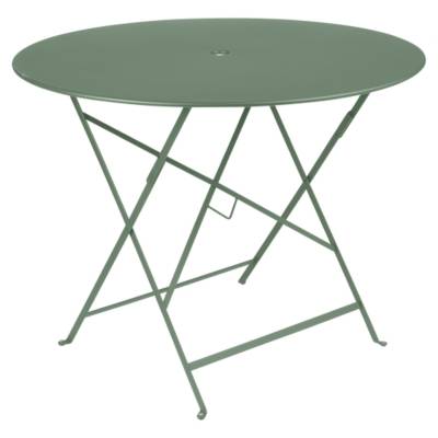 FERMOB Table de jardin pliante en m&eacute;tal  Bistro &oslash;96 cm cactus