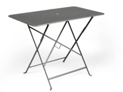 FERMOB  Table BISTRO rectangulaire - 47 anthracite mat - 97 x 57 cm