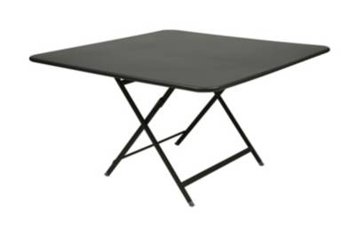 FERMOB  Table pliante CARACT&Egrave;RE - 48 romarin mat - carr&eacute;, 128 x 128 cm