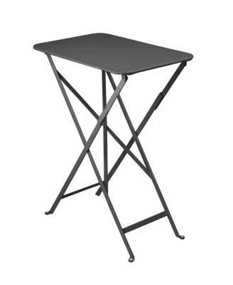 FERMOB  Table BISTRO rectangulaire - 47 anthracite mat - 37 x 57 cm