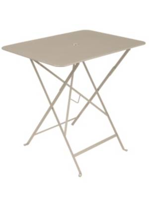 FERMOB  - Bistro Table pliante, rectangulaire, 77 x 57 cm, muscade