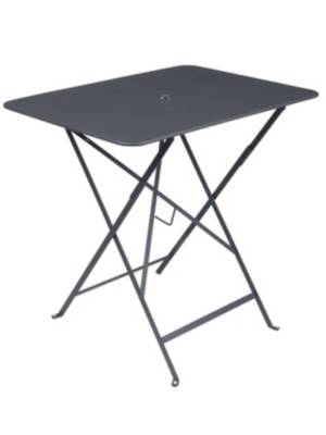 FERMOB  - Bistro Table pliante, rectangulaire, 77 x 57 cm, anthracite