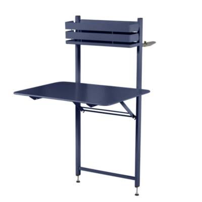 FERMOB Table rabattable  Bistro Balcon Bleu Abysse