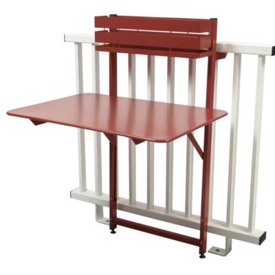 FERMOB Table pliante Balcon Bistro - Piment - 120x57x77cm