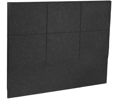 EPEDA T&ecirc;te de lit D&eacute;co Carr&eacute; Chic  200 cm Gris chin&eacute;