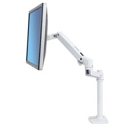 ERGOTRON  Lx 32&acute;&acute; Max 11.3 Kg Monitor Arm Mount Blanc