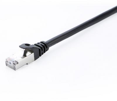 V7  CAT6STP-02M-BLK-1N C&acirc;ble de r&eacute;seau RJ45 Cat6 STP, 2 m, Noir