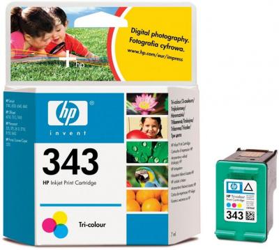 HP  Cartouche d'encre n&deg;343 (C8766EE) - 3 Couleurs