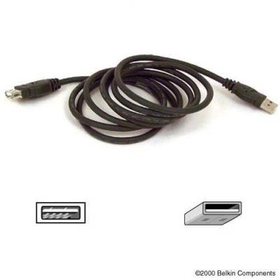 BELKIN  usb extension cable 1.8m c&acirc;ble usb 1,8 m noir