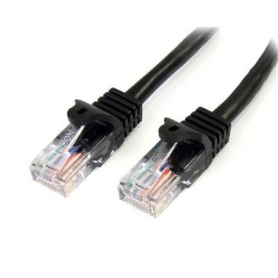 STARTECH.COM Startech Cat5e Ethernet Snagless Utp 50 Cm Noir