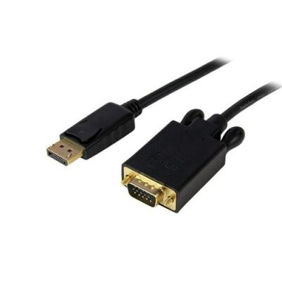 Startech Displayport To Vga Cable 3 M Noir