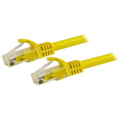 STARTECH.COM  Gigabit Snagless RJ45 UTP Cat6 Patch Cable Cord - cordon de raccordement - 15 m - jaune