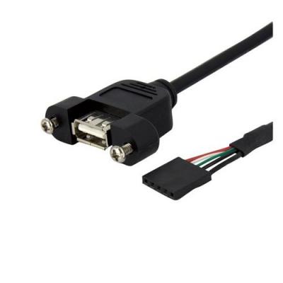 C&acirc;ble USB USB A vers adaptateur carte m&egrave;re - F/F - 30 cm - Startech